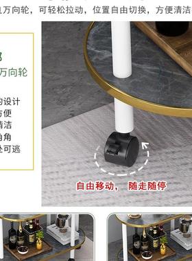 沙发几ZGS用边家客厅可移柜动茶几简约现代简易网红岩板小桌子边B