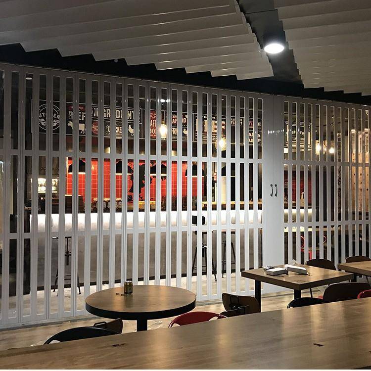 铝合金叠门传统玻折璃推叠拉门卫CBO间厨房隔断阳台隐形平移生推