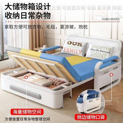 沙型发床可折叠一体两用新款单人小户双TEP人多功能客厅伸发缩沙