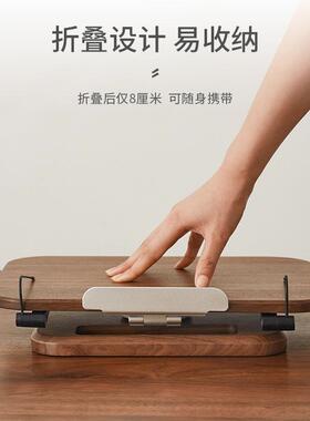 木质架阅架学生看XLW书夹书读童书电脑实木架子桌面支放书儿读小