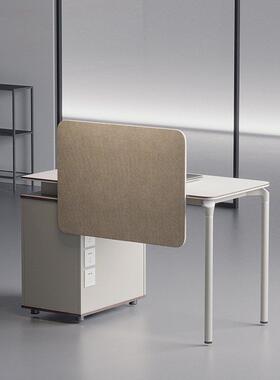 办公桌简约代公室工位职2员员工职工/3双现三BGZ-003人位办单人桌