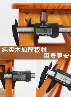 木梯子家NMW椅用折叠梯凳子用椅子室两内登高踏板楼梯多功实能包