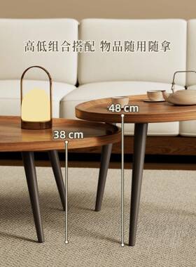 茶几客厅家用沙发边台小边几桌圆子可移动68608阳茶桌侧卧室床头
