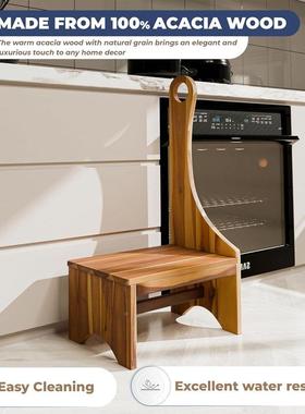 木制童11773踏凳垫脚凳脚凳台阶凳室洗手台楼儿梯凳浴子儿童洗漱