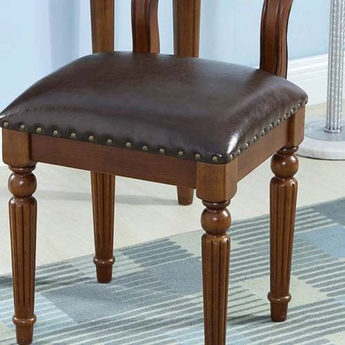 美式梳妆凳欧全实化妆凳183木梳妆台子布艺软包方凳复古公椅主式