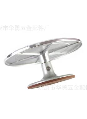 1蛋4英寸铝合金可锁定转蛋糕转台裱景花台糕盘盆修剪台OLZ旋转架