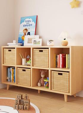 简书柜实木色合现代落简约自由组格子易柜客厅收纳储物柜91910地
