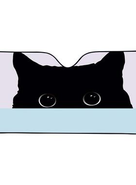 一件起可爱宠订物光板遮卡通季狗狗遮63097阳挡印花汽车用品夏出