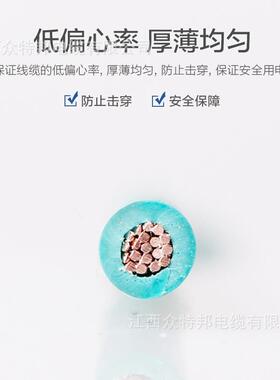 直销VR多股软线铜B芯电线2.5平足方家688装程专用工国标米现
