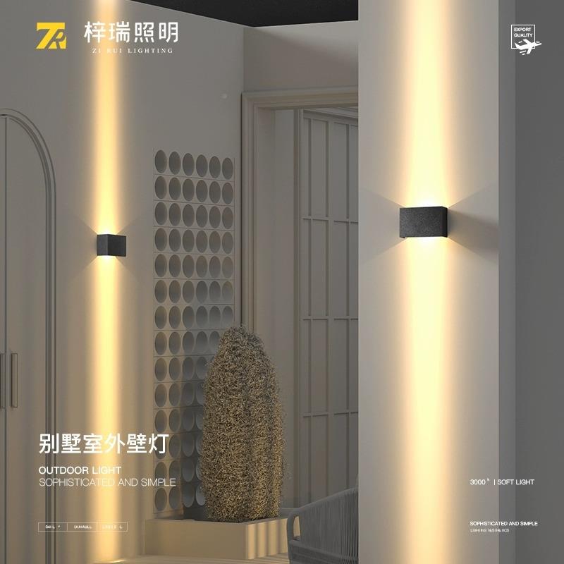 室外壁灯别墅墙酒店双B1206头外墙水庭院灯户外院墙灯防灯花园柱