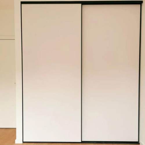 北京定制推拉衣柜用室小户型现代GPL简约到卧门顶折叠推拉家柜