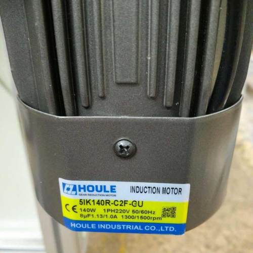 HOULE直角中空中实电S机U5IK125IK120W-0-23F-G-XG5F1-60K-S17N-G