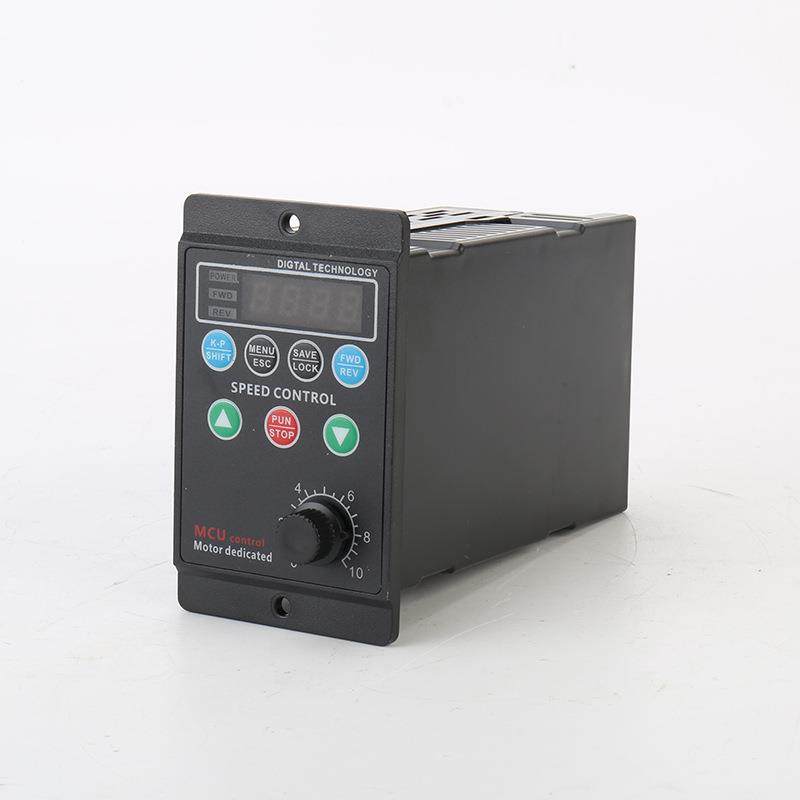 单相电智小型变频源能数显调速器5交流电机调动速器软启70W