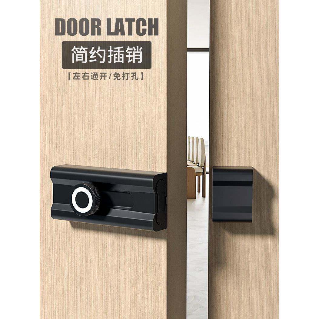 厕所?门卡扣插销门锁卡闩扣固定器房反锁门门栓门门扣防盗门b45锁