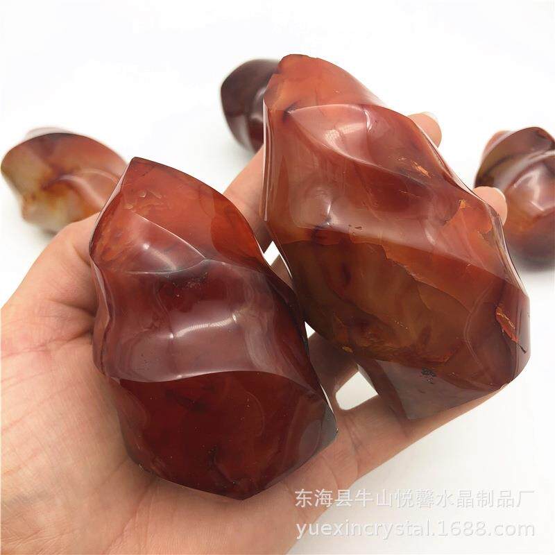 炬天然红玛瑙火20200227形焰水晶原石红玉髓玛瑙火随节节高工艺品