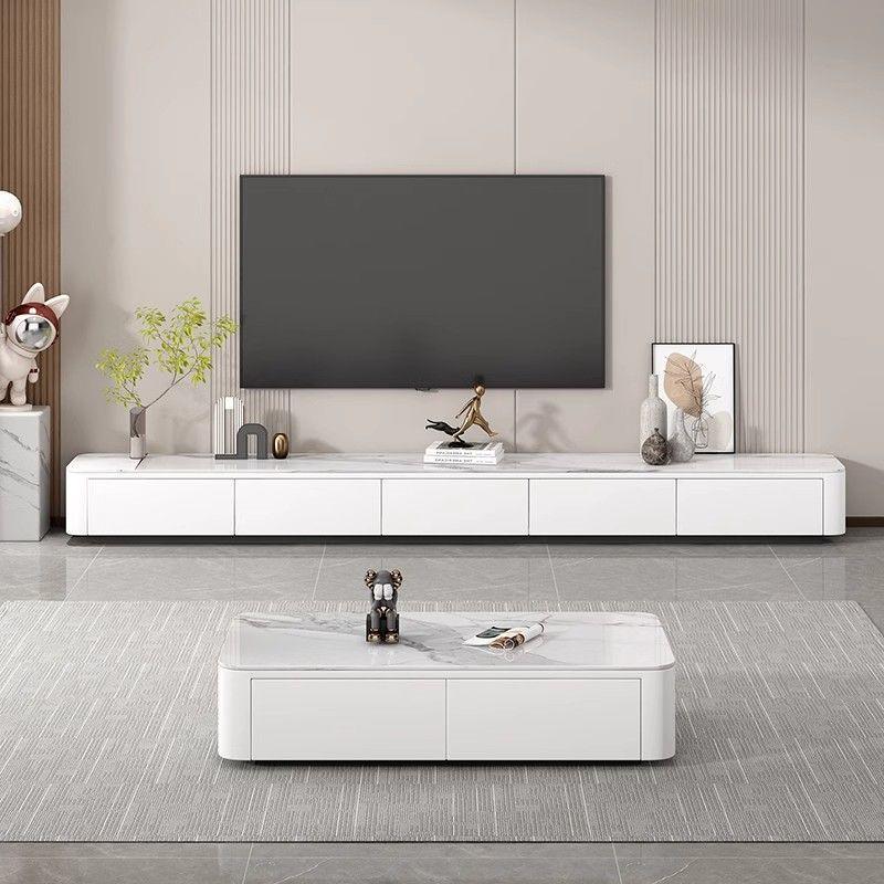 Kk轻客岩板奢电视柜落地式茶几组合现代简约a家用298小户型厅豪华