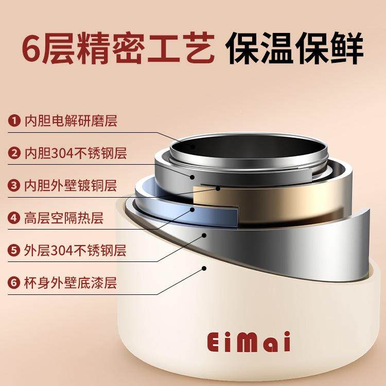F98HS66T保饭盒温上学班族2025新款2小时超长保温4桶便当盒带饭多