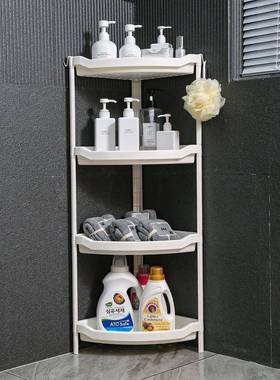 卫生物OFY架落置地浴室收架纳架三角脸间盆架厕所用品洗漱台架子