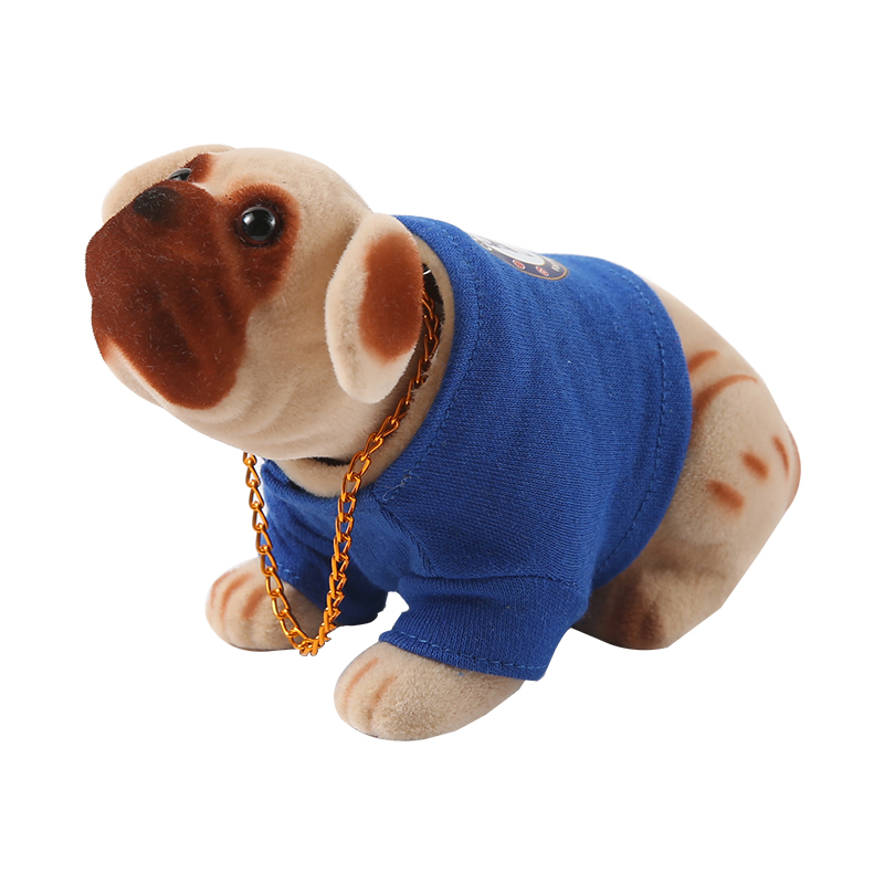 汽车内饰品宠物摆件摇头狗仿真车载高档中控台装饰可爱女个性男士