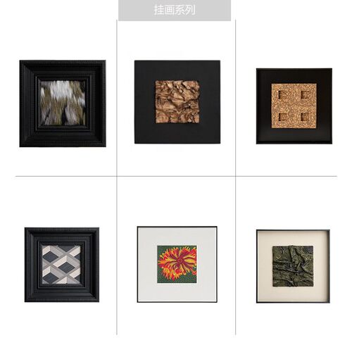 样板间售楼处现代装饰画书柜展示画软装设计玄关酒店民宿装饰画