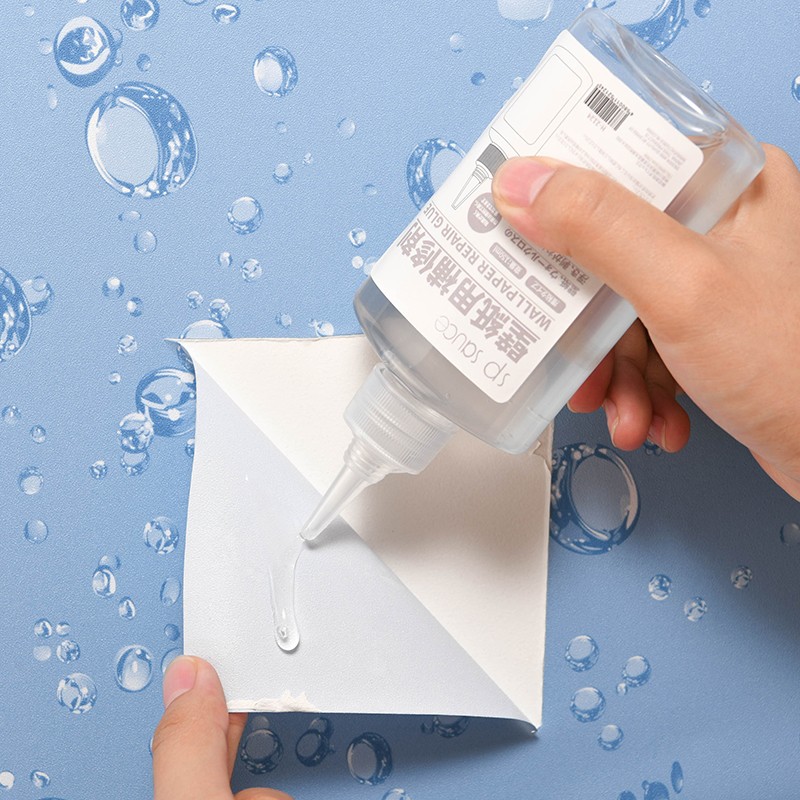 家用墙纸修补胶墙布开裂卷边翘边粘贴胶水壁纸破损修补用非糯米胶