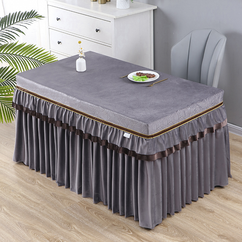 长方形烤火桌罩四季薄款防尘罩秋季新款电炉罩电暖炉罩布家用罩布