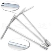 手用套筒扳手 胜达 T型扳手 电镀 丁字外六角汽修机修工具 公制