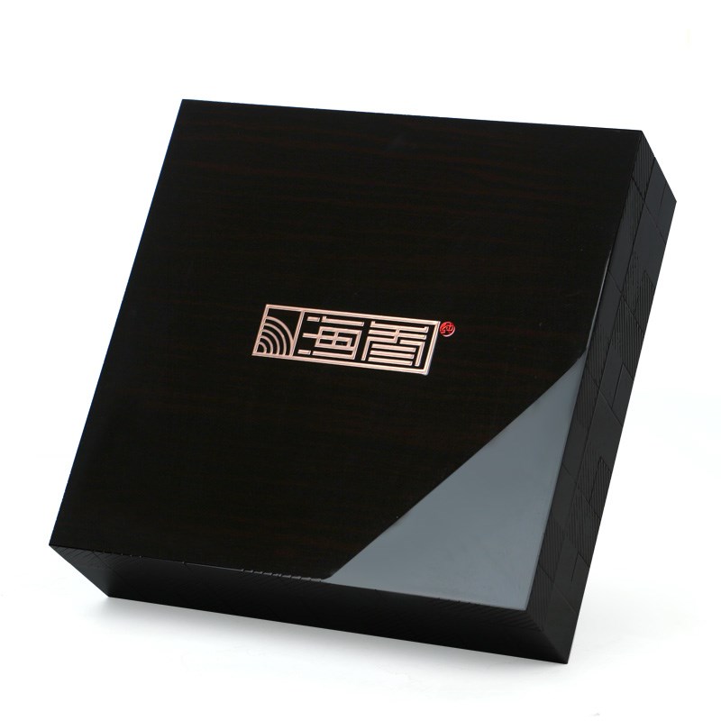 海参包装盒木盒空盒淡干海参礼盒钢琴漆面一斤半斤装海参礼盒包装