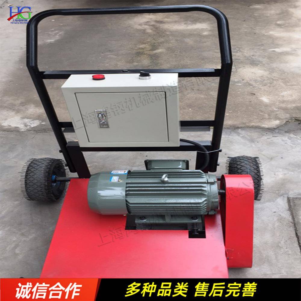 手推打育场地砂光机学校旧体跑翻道新机YZV硅皮尤地面磨机