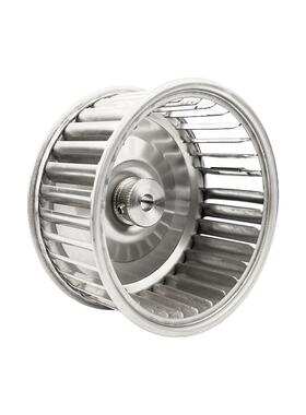 4.5inch304锈机钢多翼式离心不风轮长轴电机风轮离心风叶轮11QIM2