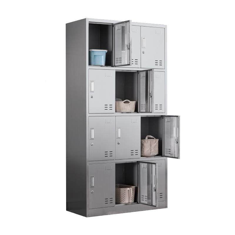 锈定制304不钢员更衣柜食堂餐盘柜分层柜隔板不锈钢更多门子储工,商业/办公家具,办公储物柜,淘宝优惠券,粉丝福利购,淘宝优惠卷