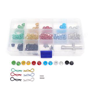 RC模型车1101螺:12油车电车:R扣M4法兰螺母铝96304合金母