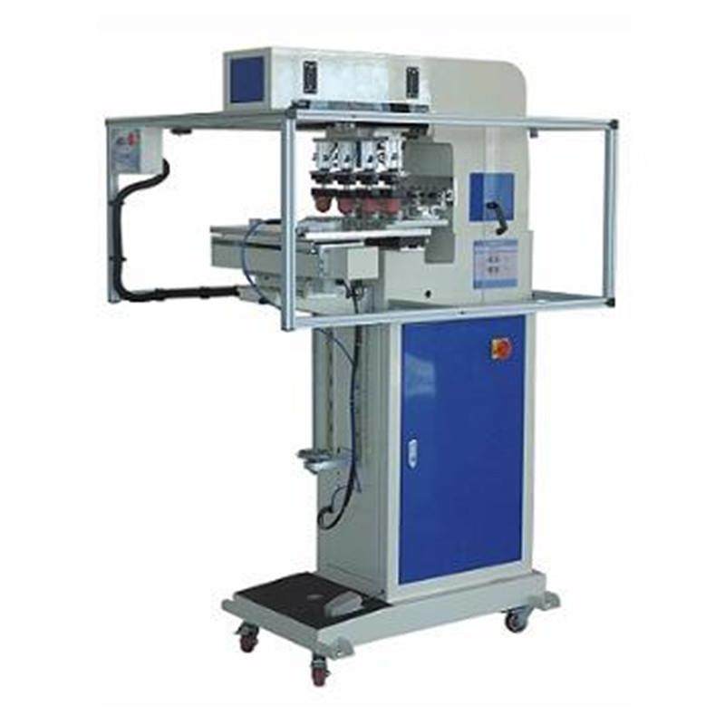 四移印动机四色穿梭移印四色转盘机移印机气油325-90SI墨移印机印