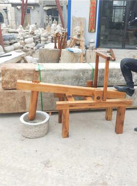 脚踏打臼糍粑机打糍粑脚农村石老式石器脚PDD23736踩商用臼的踏石