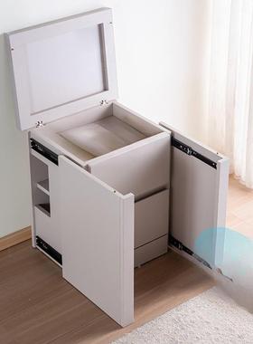 鑫誉暗度格床收头柜功能隐藏式XXN防盗大容量多保险柜带锁纳柜中