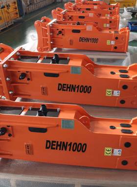 挖LMA机破锤钎杆100炮头直销碎混凝e土破碎器矿山采break开r