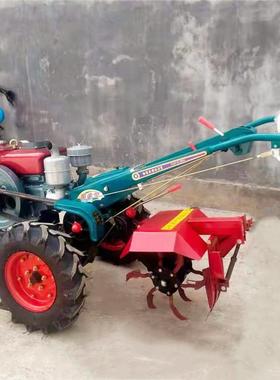 农用土手扶拖拉机机开沟平地果小地块FNK开沟园松高低速开沟机