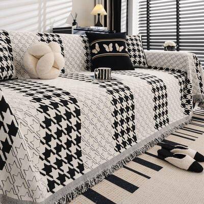 沙发巾225沙年流行新款季pxx10050通用沙发盖布防滑四全盖皮发0坐