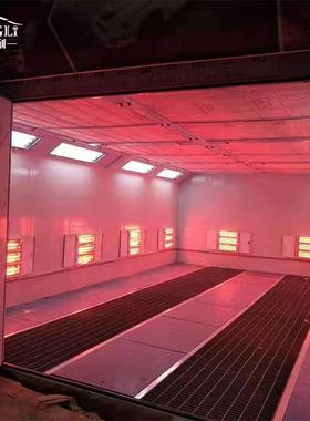 环保标房准汽RTS车烤漆房涂无家具喷漆房高温喷电加热烤房设尘备