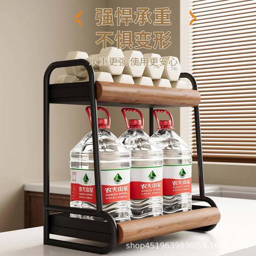 房调料置厨物架台面能调味品收架家用多功油A-026黑盐酱醋瓶中古