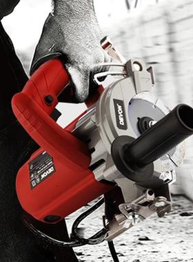 有云石多功能砖石材切割机大功率50073机开槽机木瓷大工手提电圆