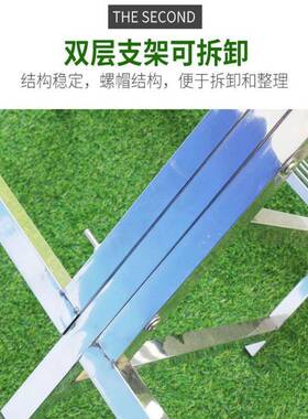 加厚31634梯落不锈钢花架内外阳台阶式防腐防锈多肉绿萝多室层地