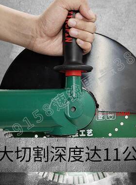 气动切割3机切12寸混凝土桩基环锯片89000重型石材大石开理槽角磨