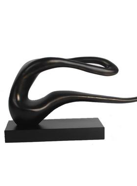 厅现代简约抽人形EAB体摆人像小雕塑体操人样板件房书房客软装象