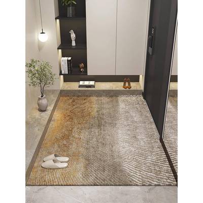 ?入户门地地Fh(h(x}^垫轻奢感比利时绒进门脏口毯防滑耐垫脚可裁