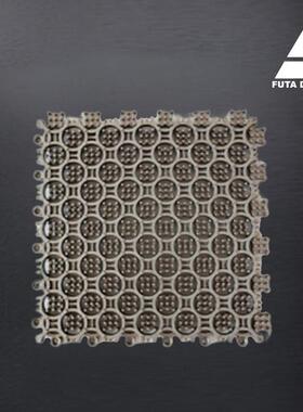 C防滑垫地浴室V卫生间防滑FT-200加厚地垫圆形镂P空隔水防滑地垫