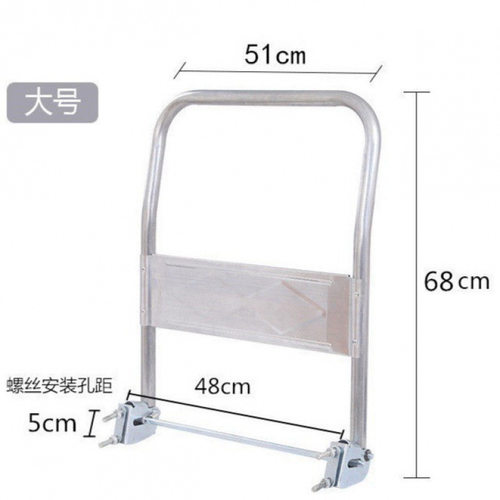 简约手推车拉手把手平板车折叠把手推货车配件扶手活动手把加厚钢