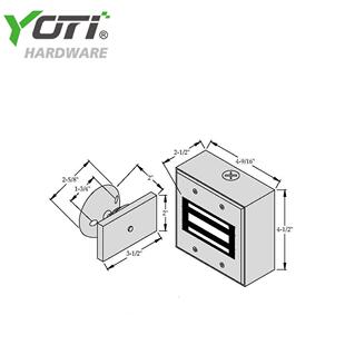 2510美赫五2510金美磁式电门吸