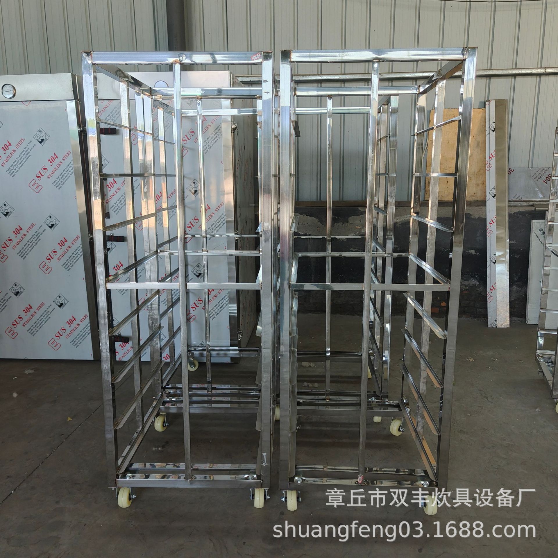 湖北不锈钢加厚馒头房蒸车
