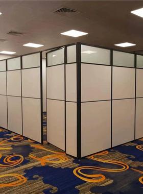 高墙办断公室高642隔工厂车板间移动屏风折叠屏风酒店诊隔所带门